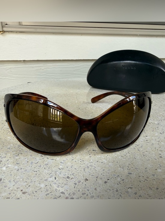 Prada Accessories - Vintage Prada Women's Tortoiseshell Sunglasses Brown Lenses with Original Case